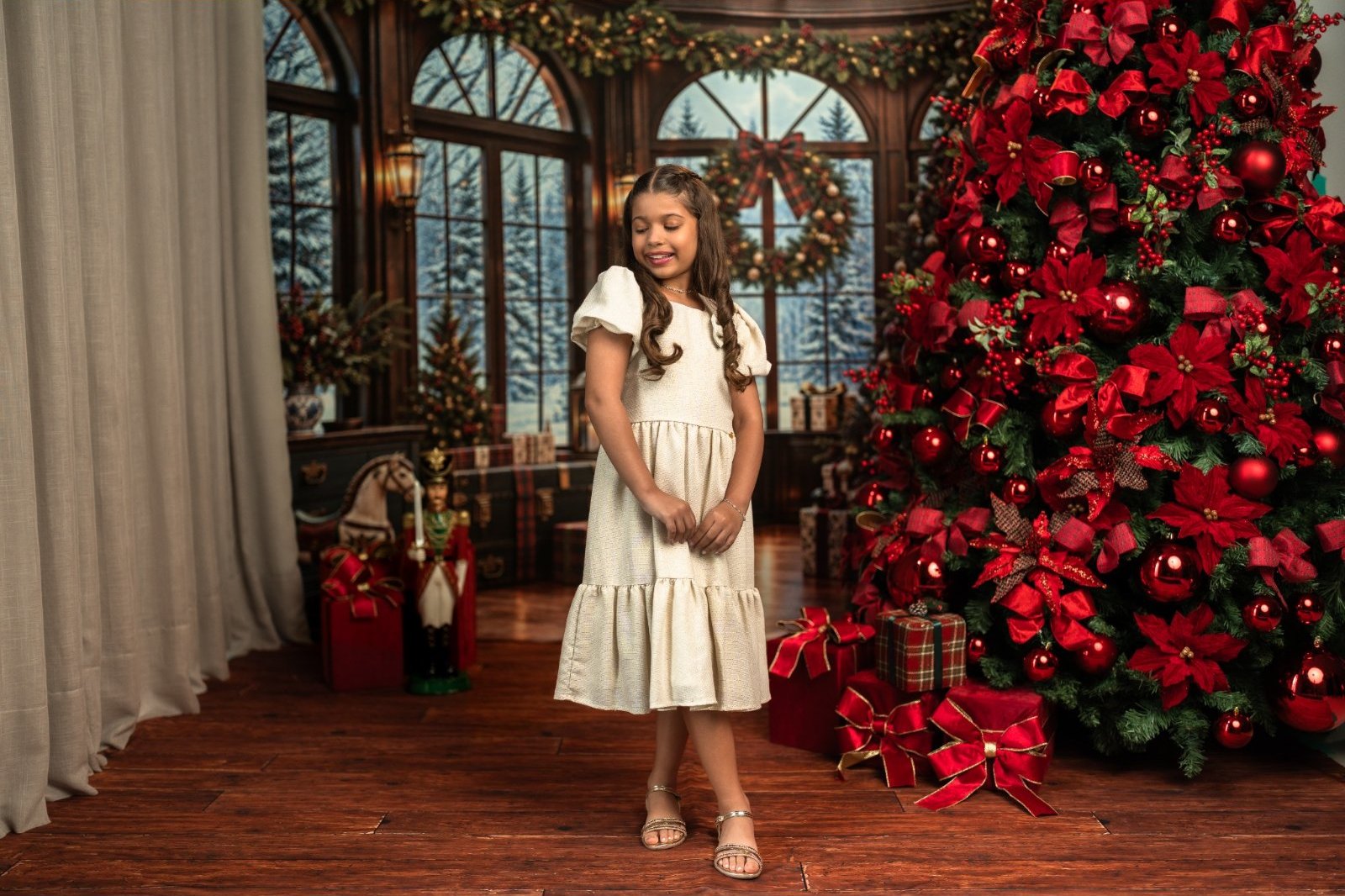 Natal Clássico — Ensaio infantil